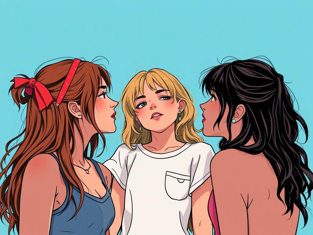 Girls Master Bating