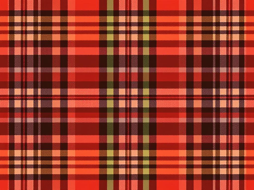 Frame Modern Plaid Royal Stewart Dress
