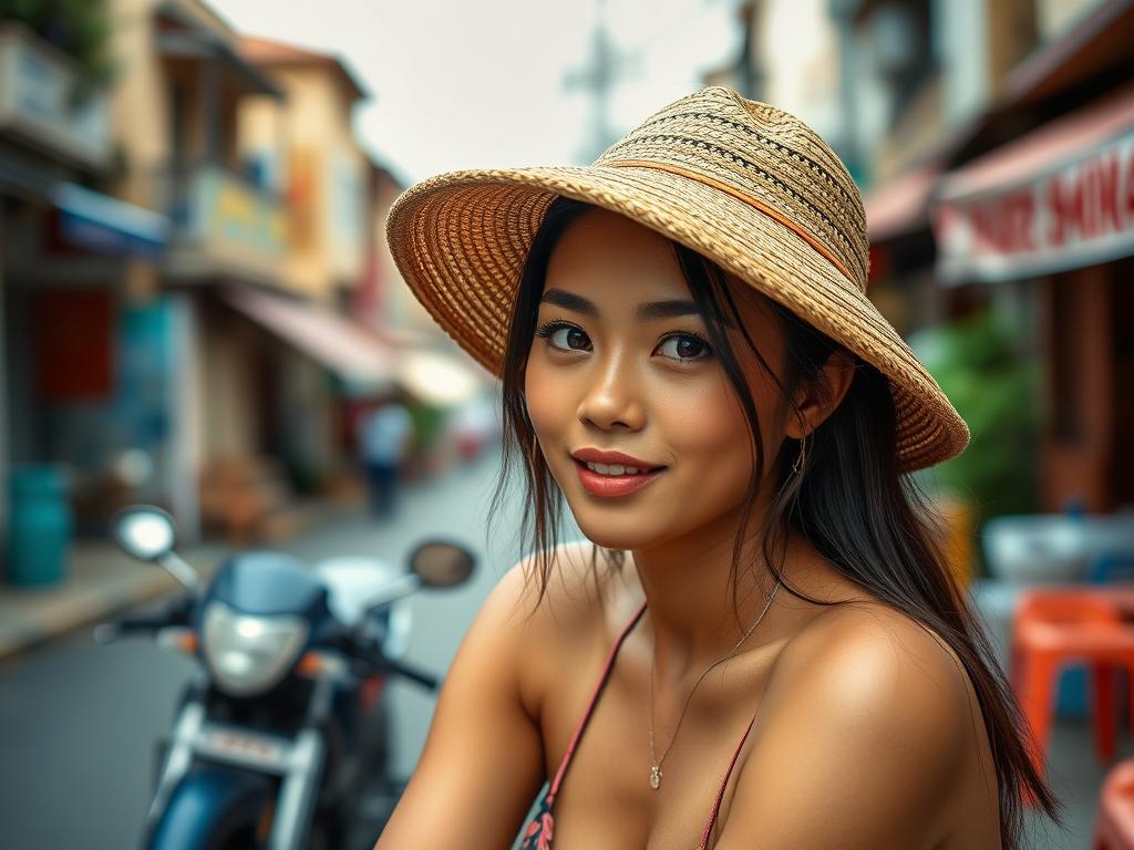 This Is A High-resolution Photograph Of A Woman With A Striking Futuristic Appearance Her Face And