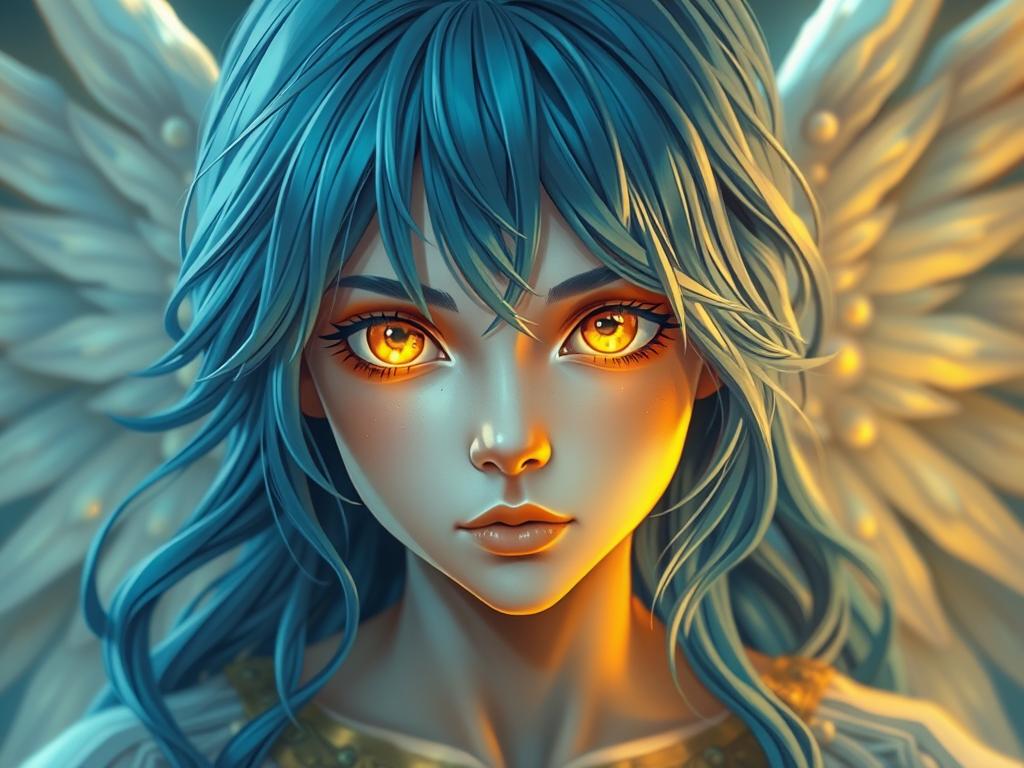 A Highly Detailed Anime-style Illustration Of A Female Ninja Character Inspired By Hinata Featuring