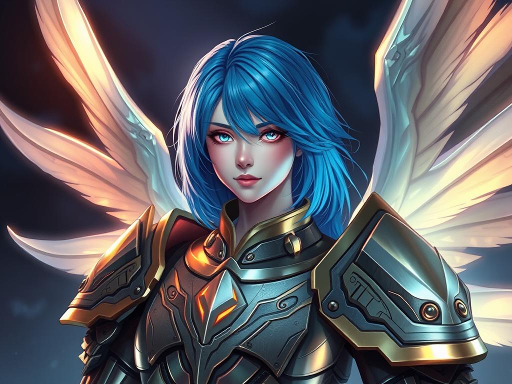 Create An Image Of An Angel