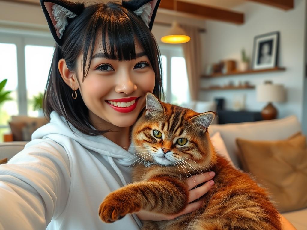 Cute Woman Winking At You