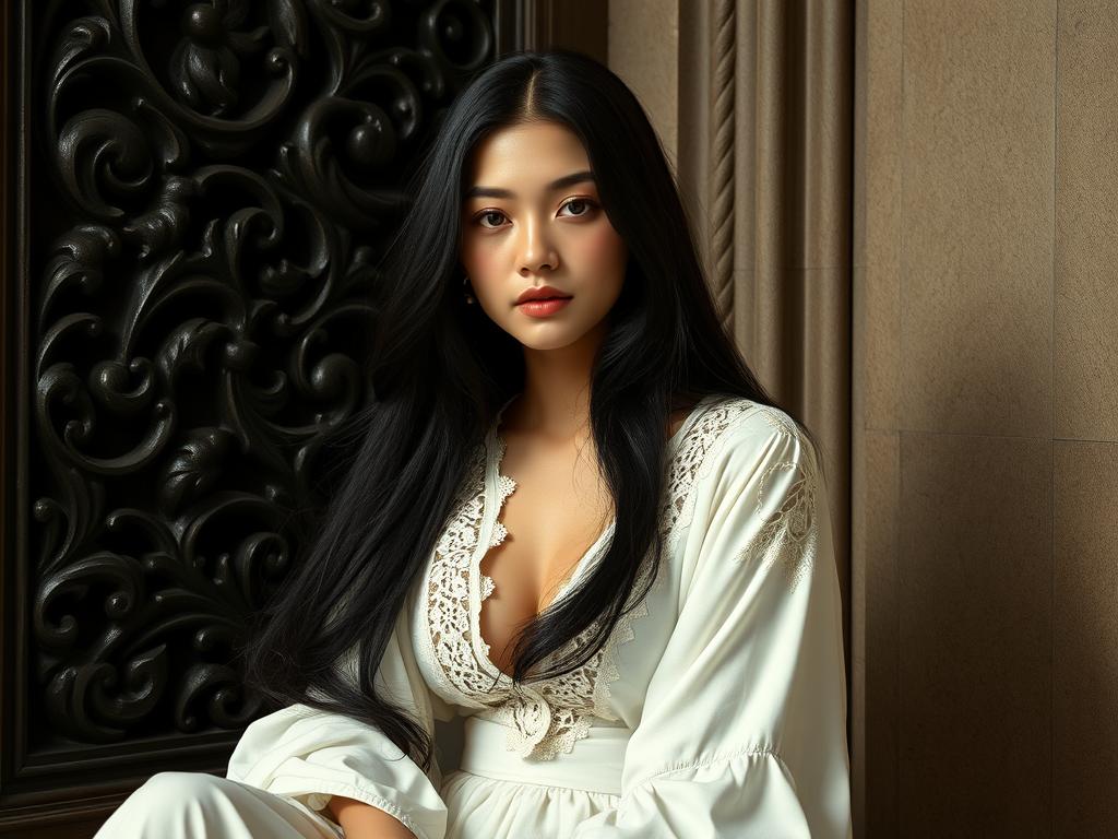 Cute Woman Winking At You