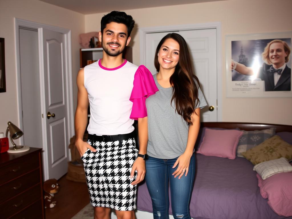 A Young Man Likely In His Late Teens Or Early Twenties Of South Asian Descent Is The Central Figure