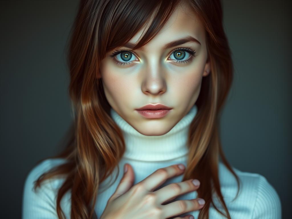 Disheveled Clothes On A Sweet Girl